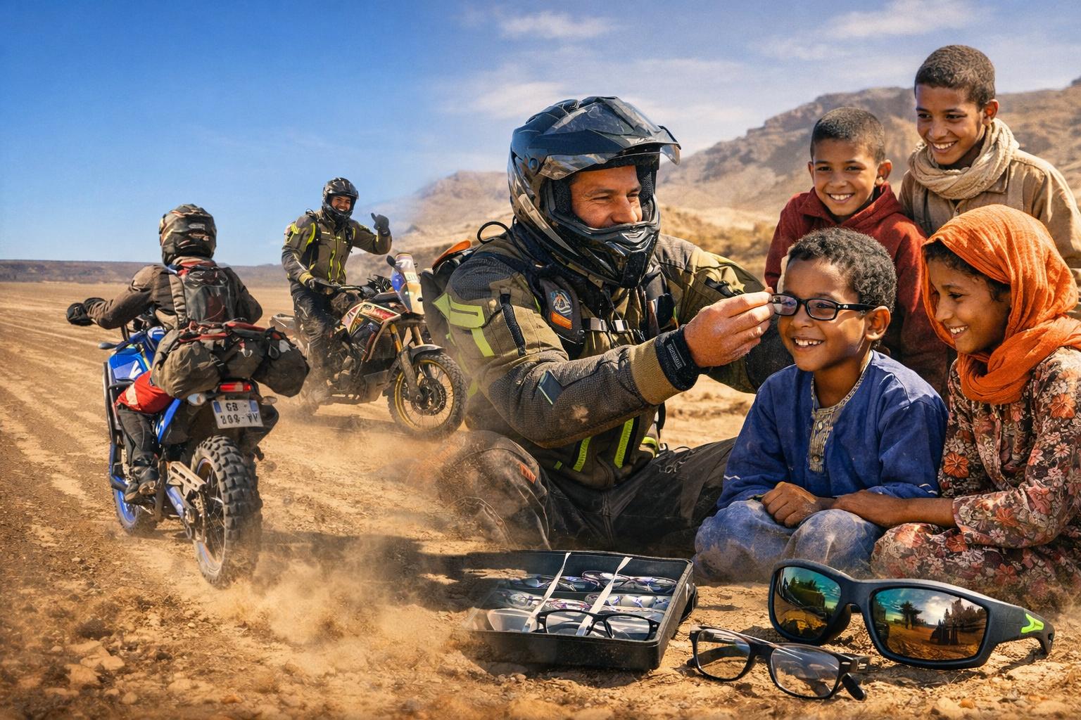 Projet solidaire lunettes Afrique